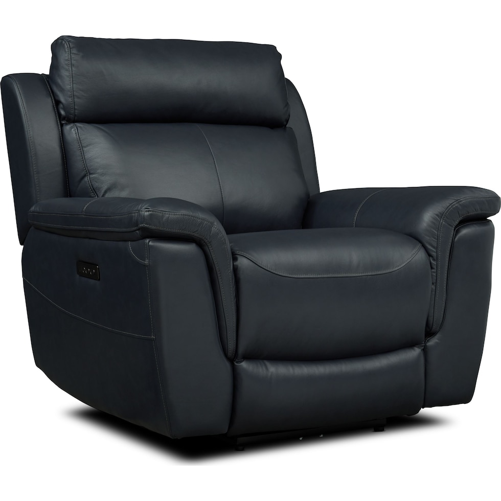 brooklyn blue power recliner   