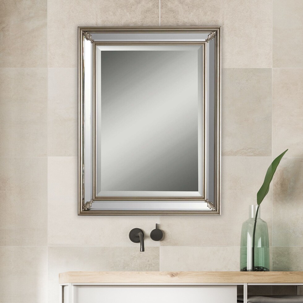 brotherton silver mirror   