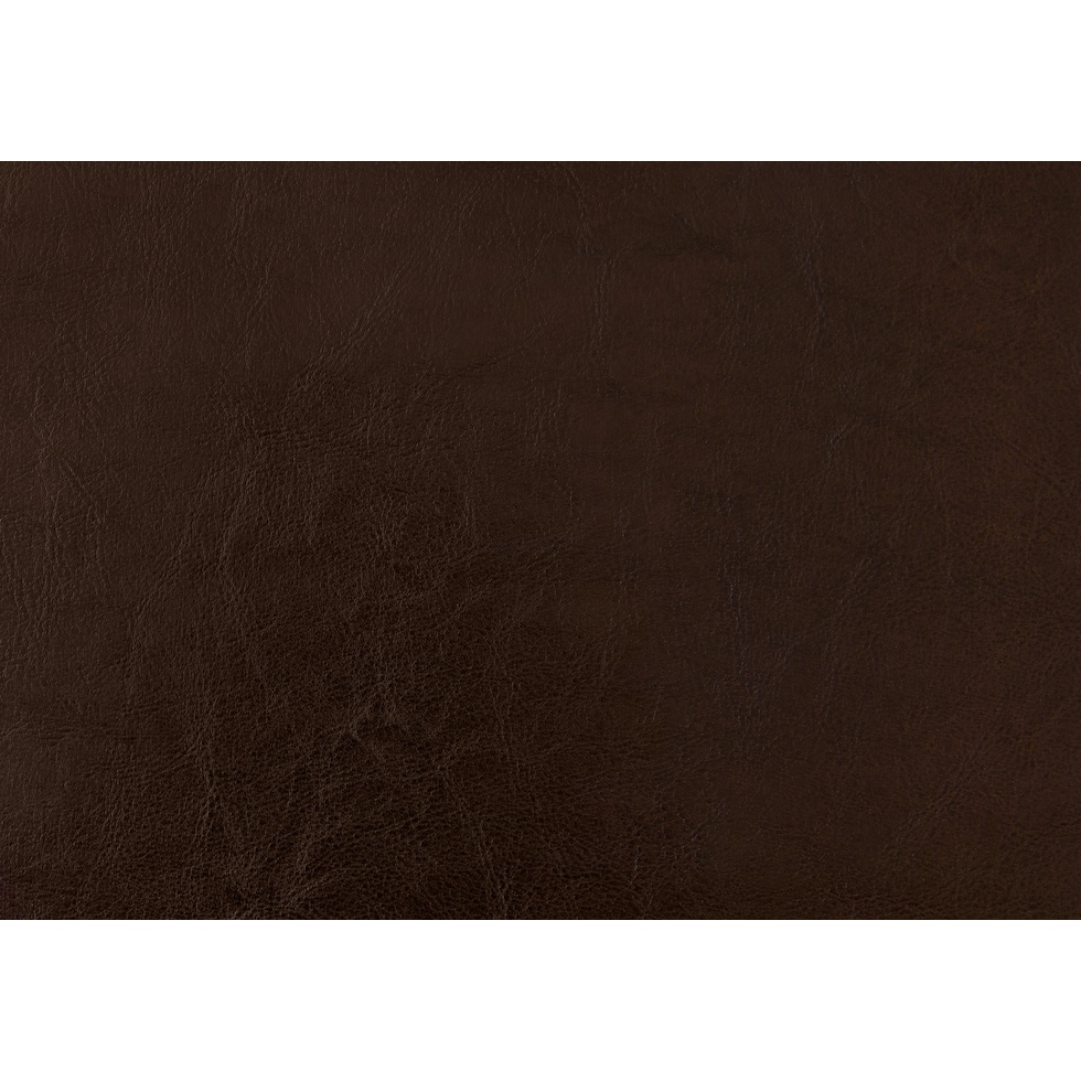 brown faux leather swatch  