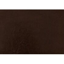brown faux leather swatch  
