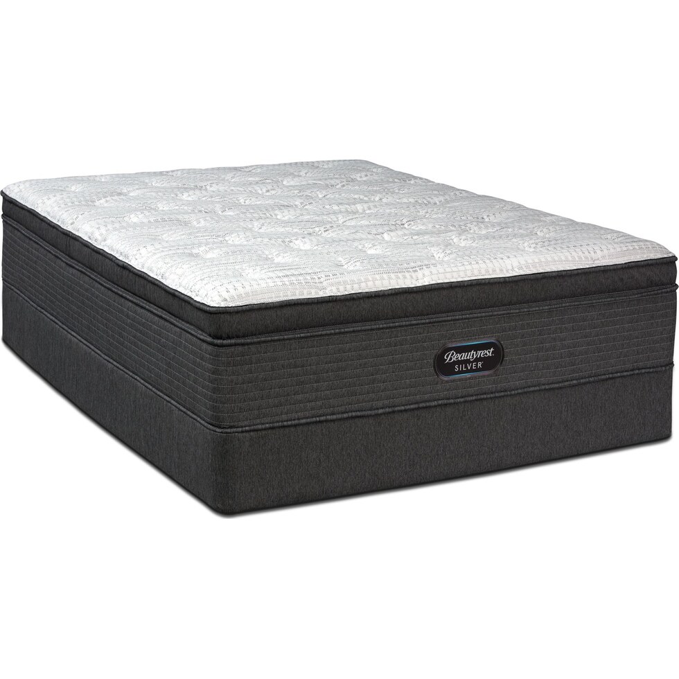 brs rest soft white queen mattress foundation set   