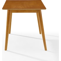 bruce dark brown dining table   