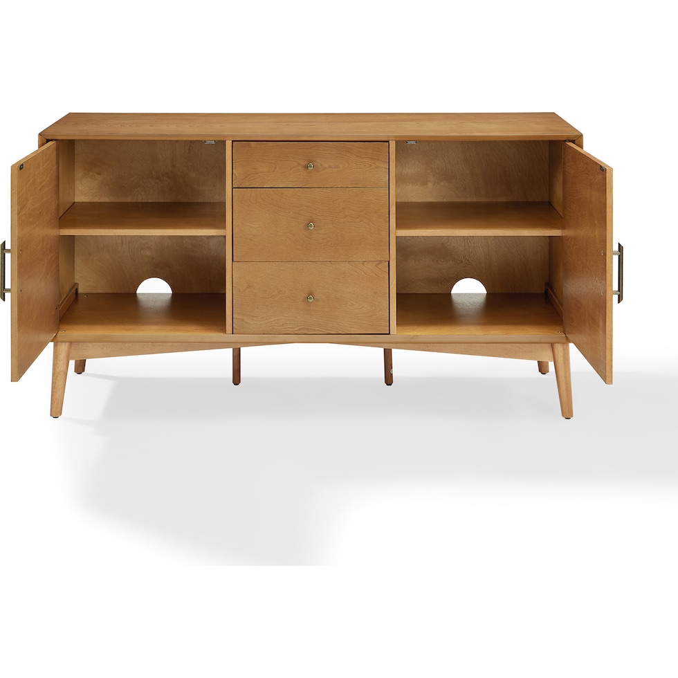 bruce light brown sideboard   