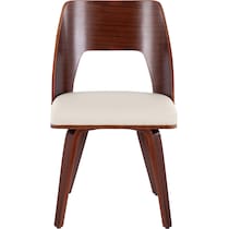 bruges white dining chair   