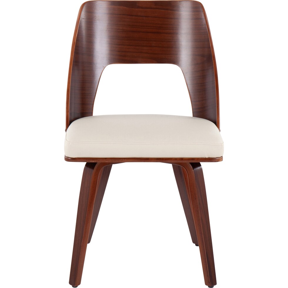 bruges white dining chair   