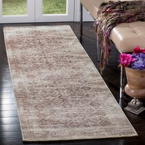 brule light brown rug   