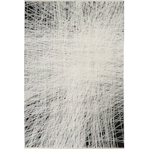 brussels black silver area rug  x    
