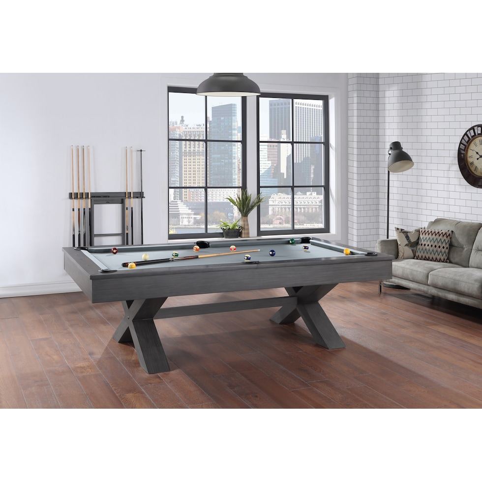 bryant gray gaming table   