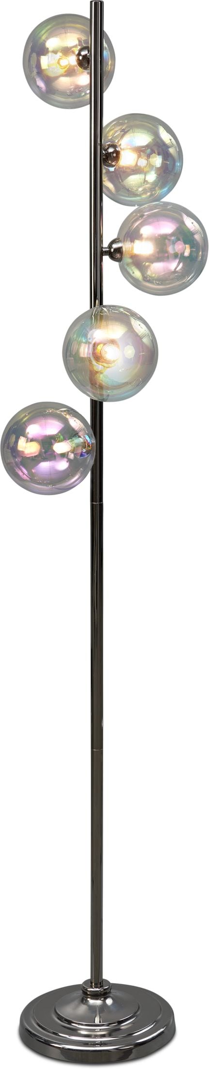 Bubble glass store floor lamp