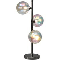 bubble glass table lamp gray table lamp   