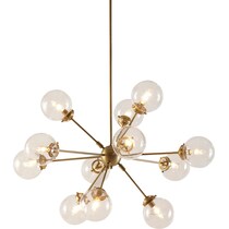 bubbles chandelier gold chandelier   