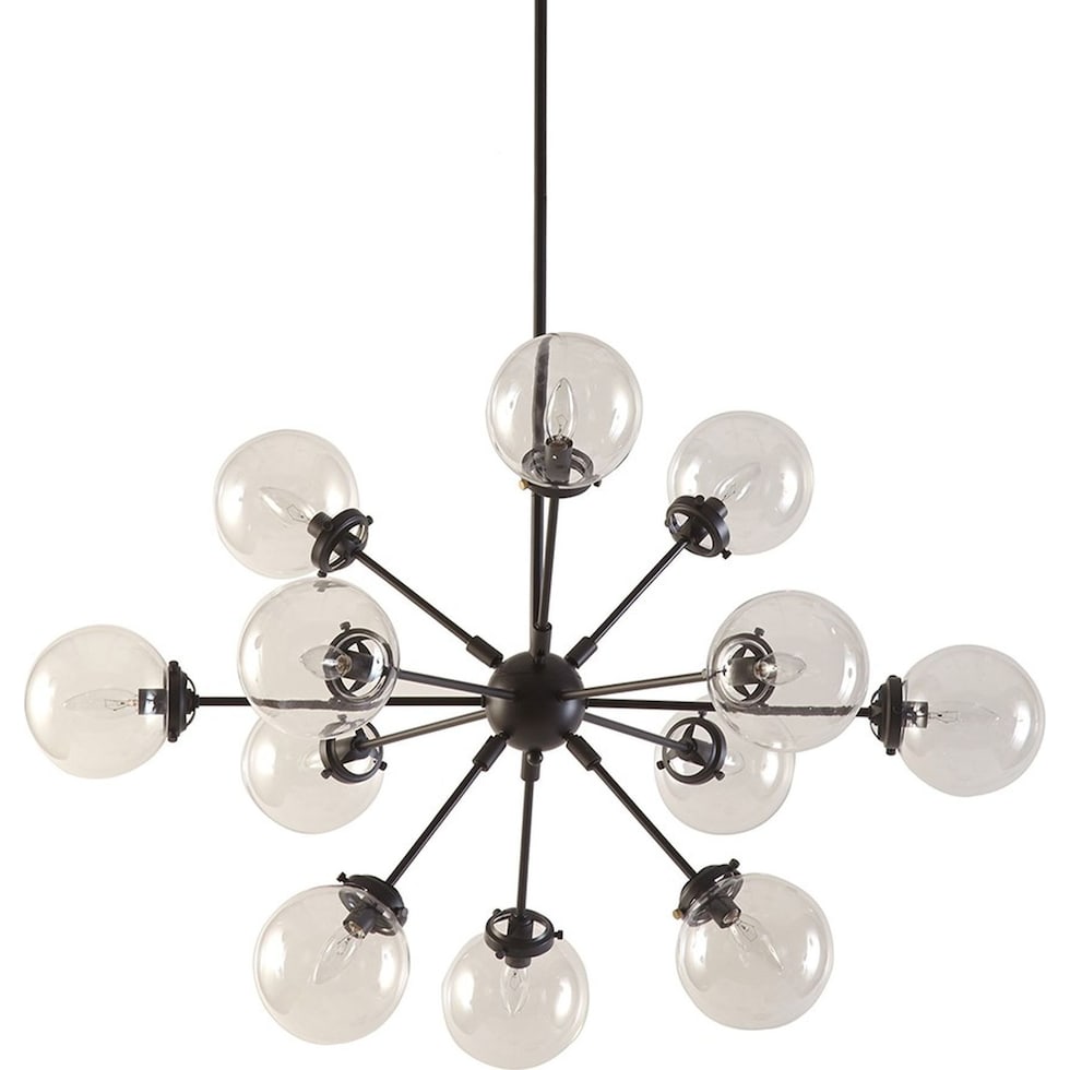 bubbles metal chandelier   