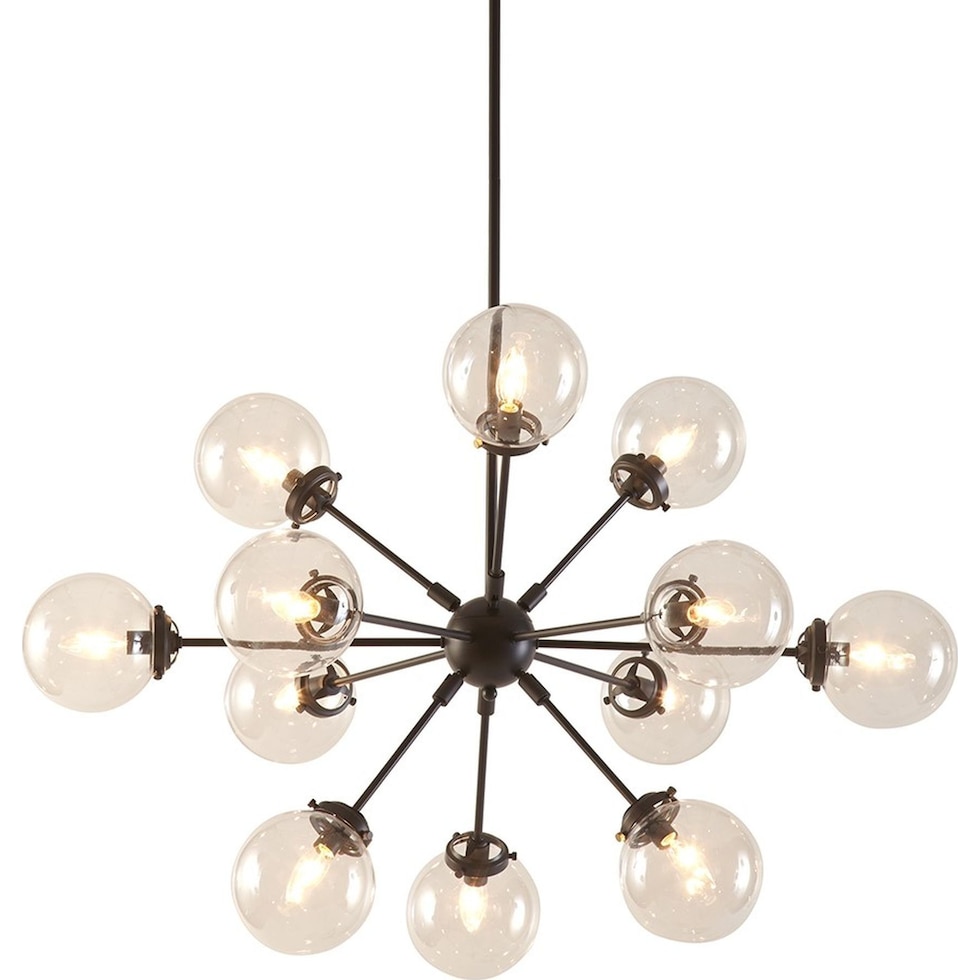 bubbles metal chandelier   