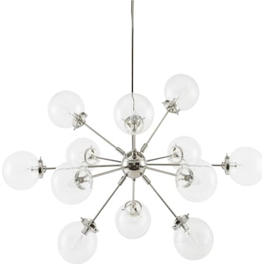 Bubbles Chandelier - Silver