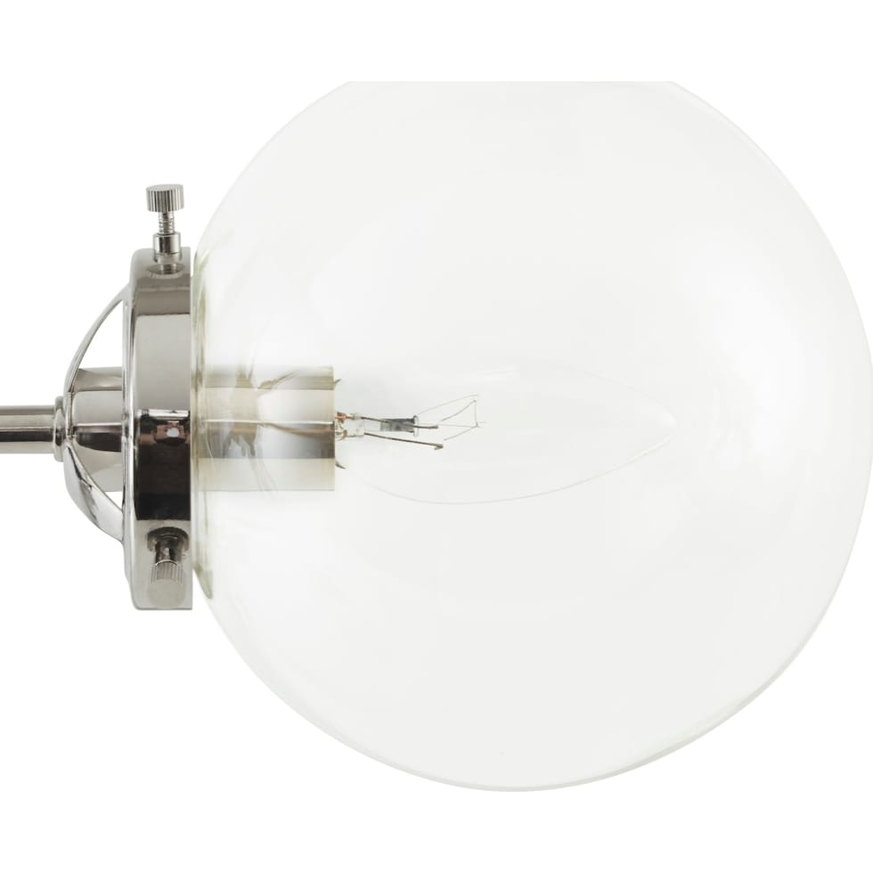 bubbles silver chandelier   
