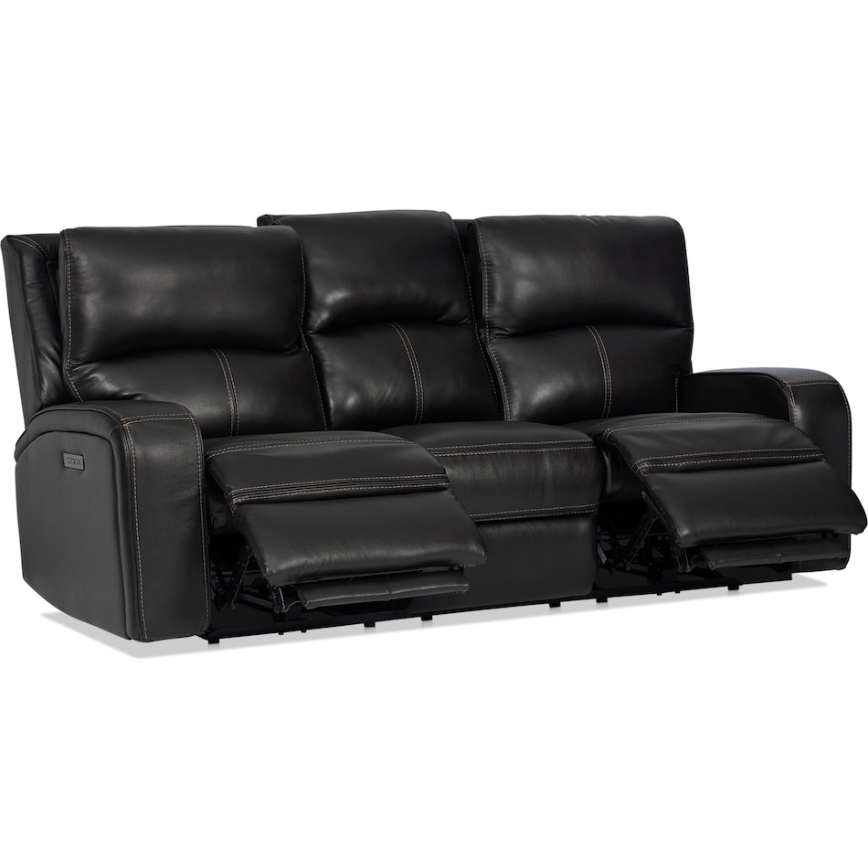 burke black sofa   