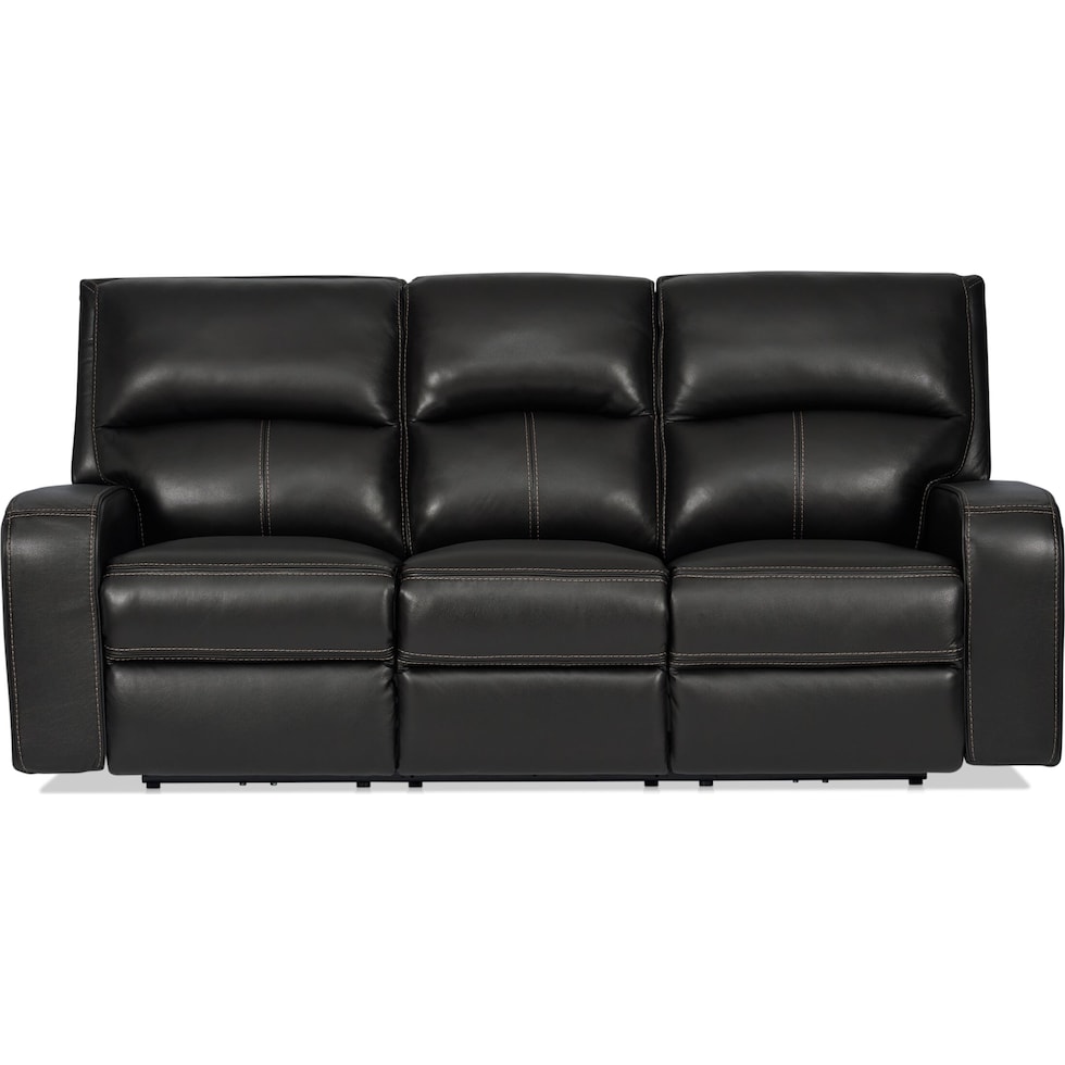 burke black sofa   