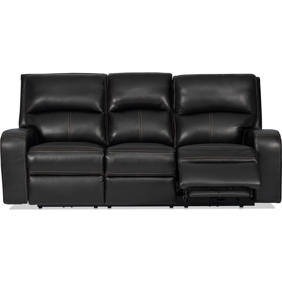 burke black sofa   