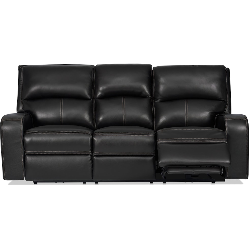 burke black sofa   