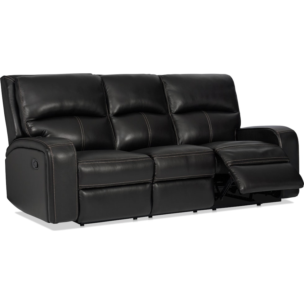 burke black sofa   