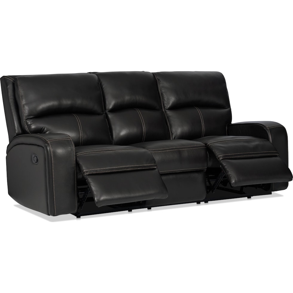 burke black sofa   