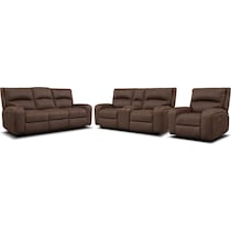 burke dark brown  pc living room   