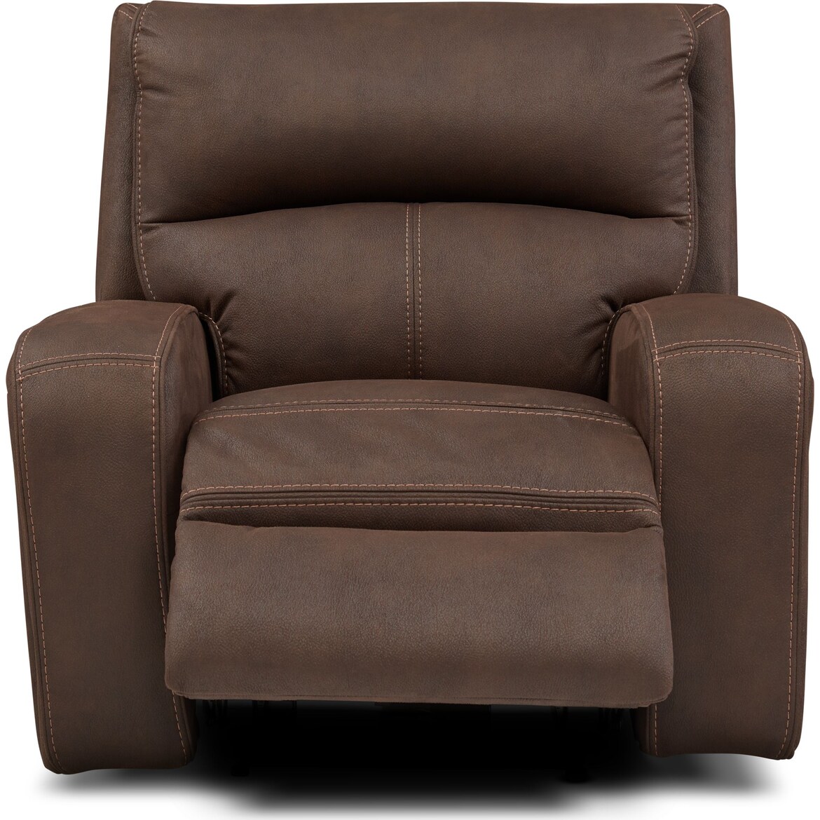 Burke Dual-Power Recliner | American Signature Furniture