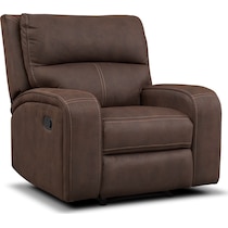 burke dark brown recliner web   