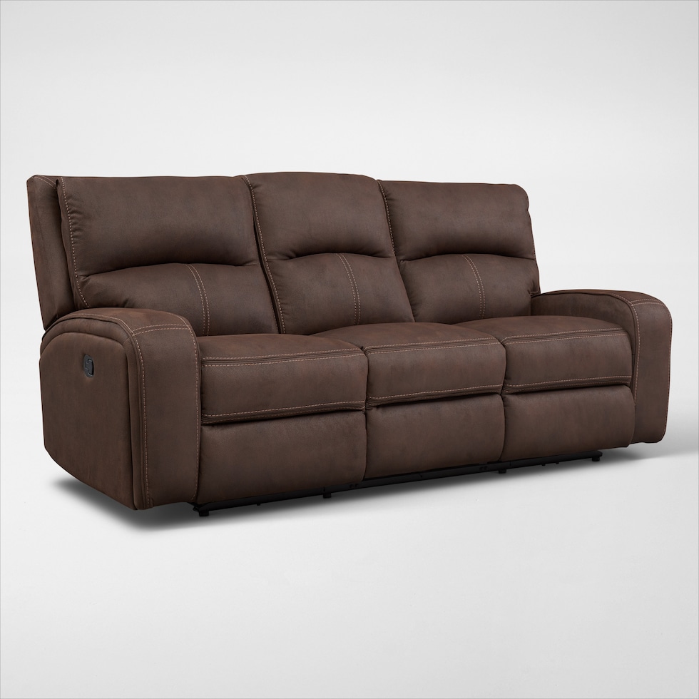 burke dark brown sofa web   