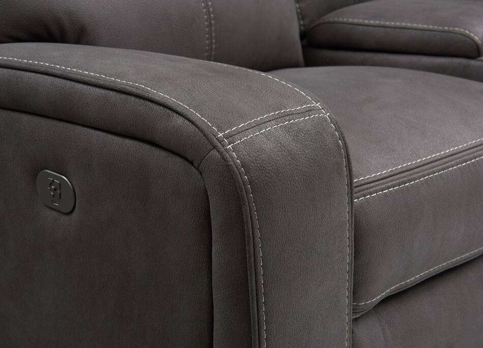 Burke DualPower Reclining Sofa and Loveseat American Signature Furniture