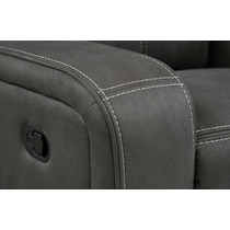 burke gray loveseat   