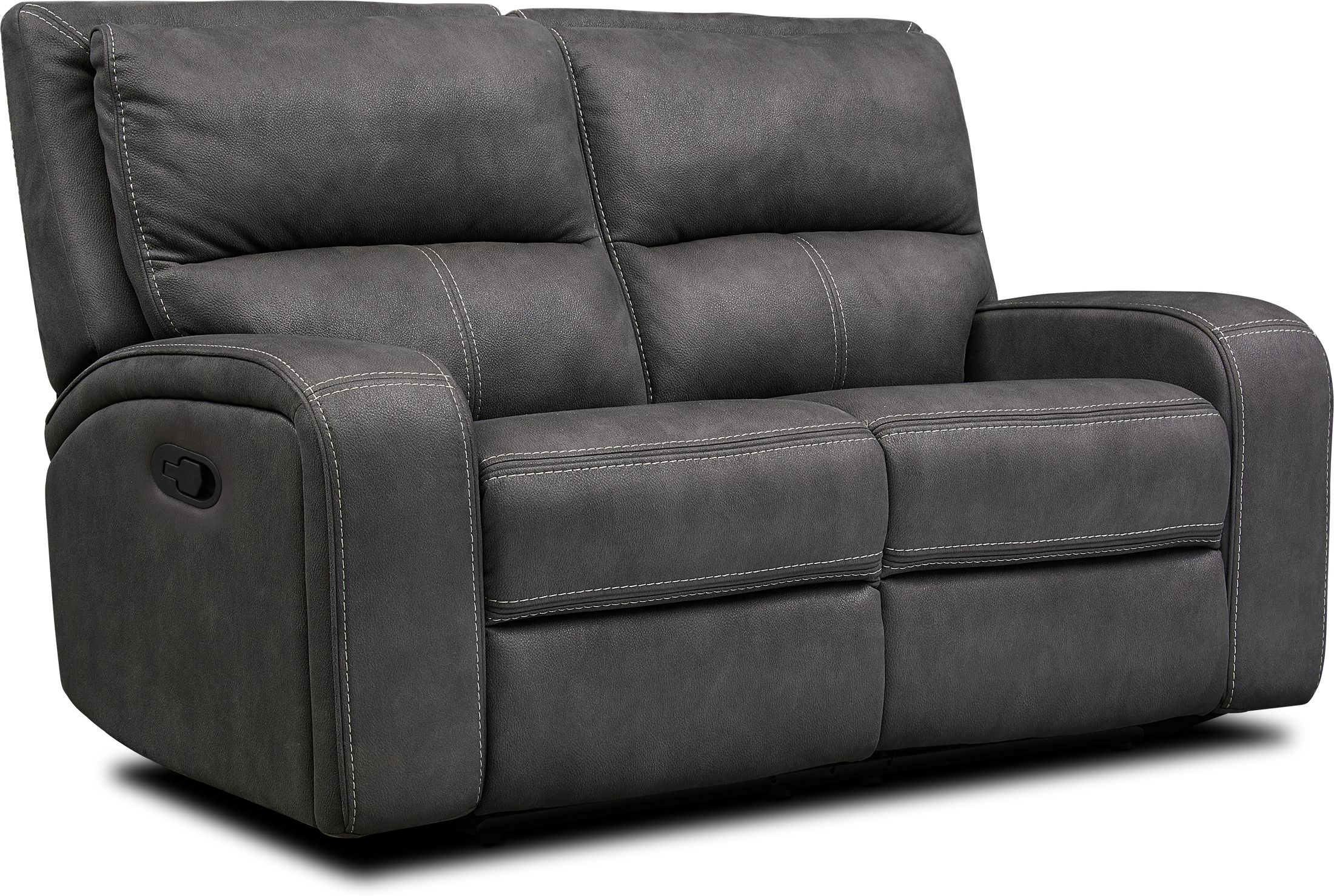 American made reclining discount loveseat