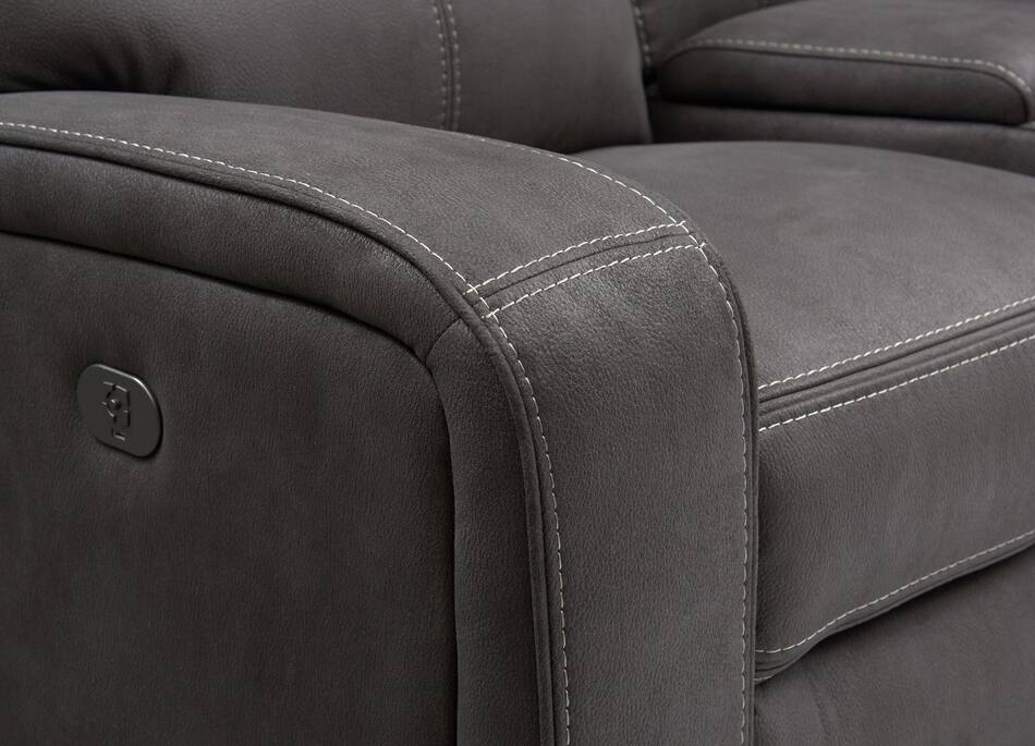Burke DualPower Reclining Loveseat American Signature Furniture