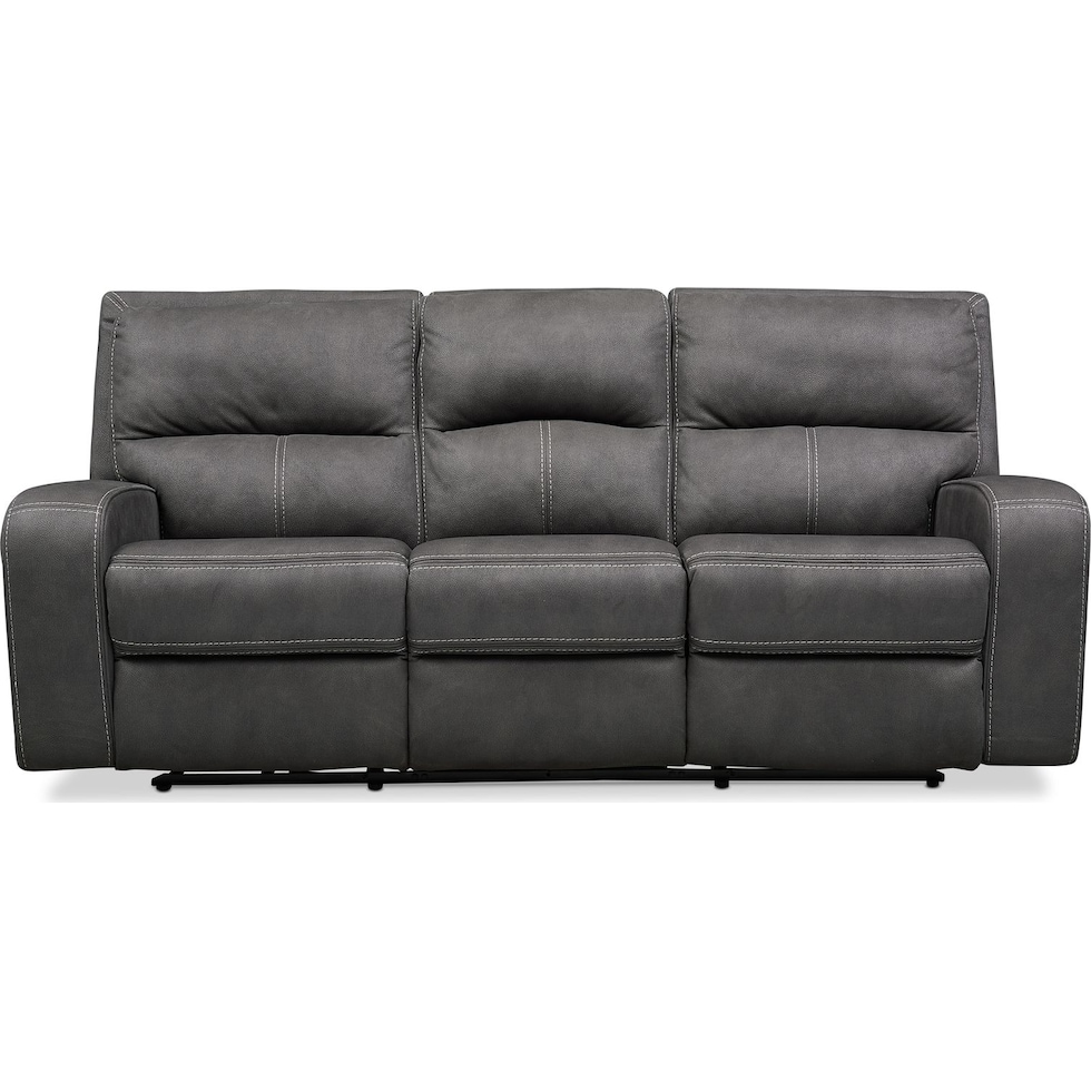 burke gray sofa   