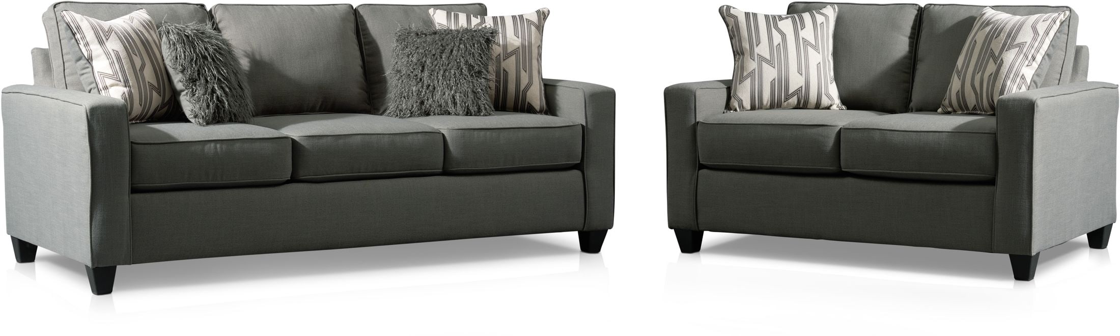 Burton sofa store and loveseat set