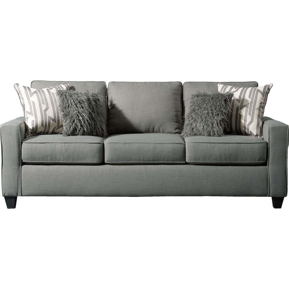burton gray sleeper sofa   