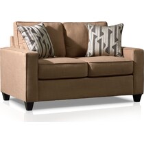 burton light brown  pc living room   