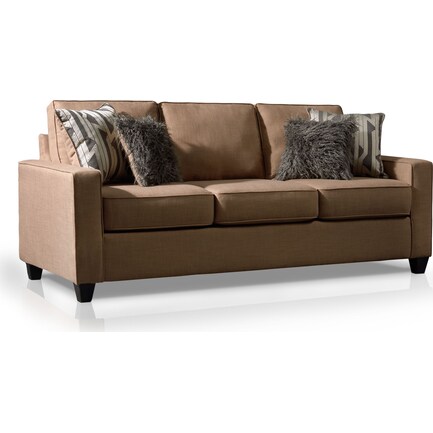 Burton Queen Sleeper Sofa American, Brown Leather Sleeper Sofa Set
