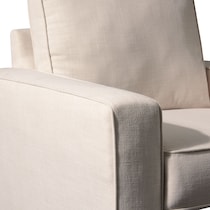 burton white chair   
