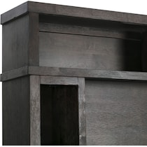 butler entertainment dark brown entertainment wall unit   