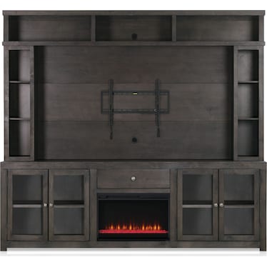 Butler Fireplace Entertainment Wall