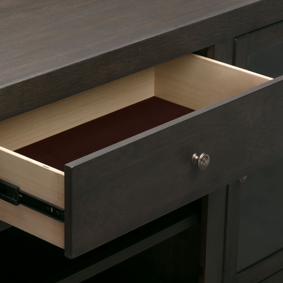 butler entertainment dark brown tv stand   