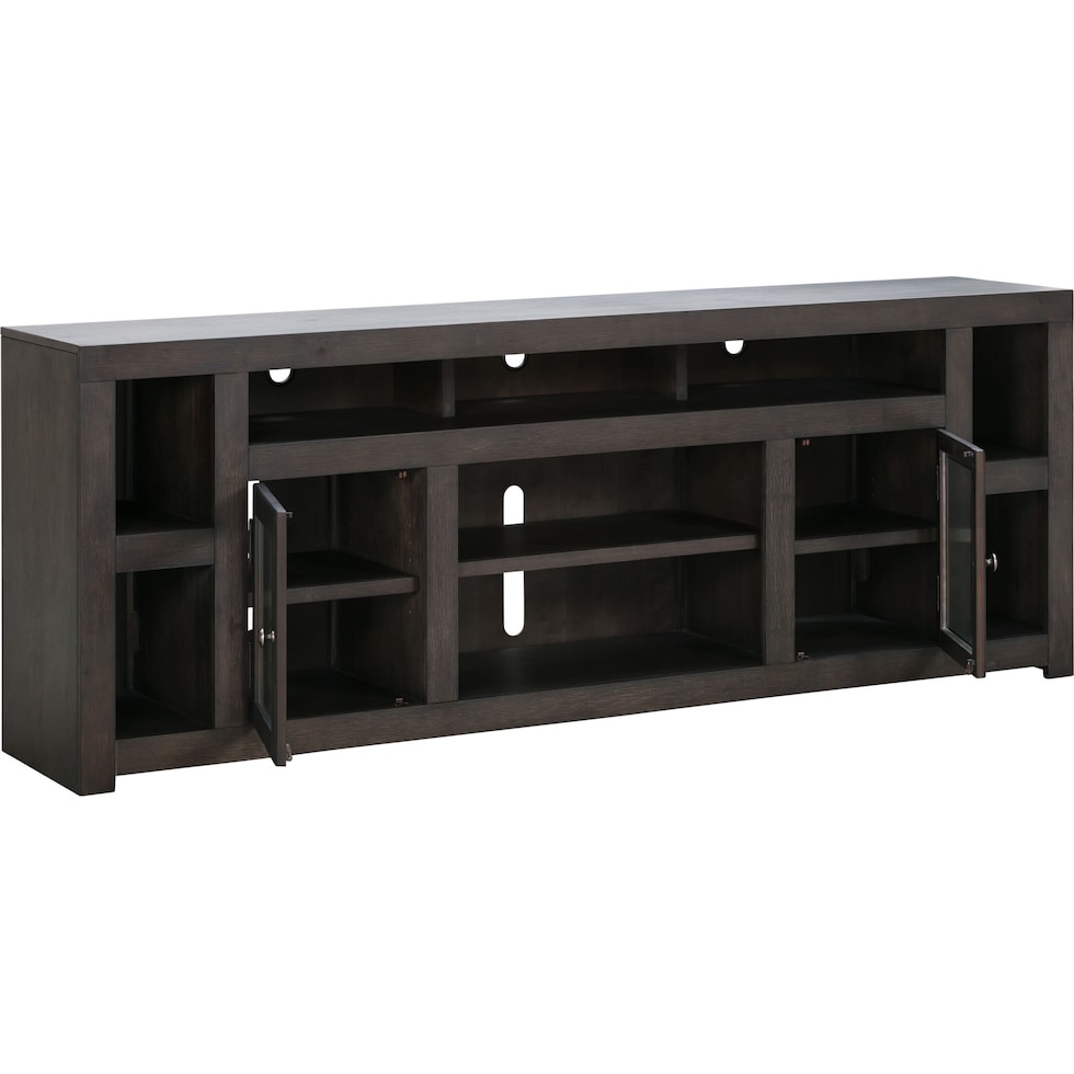 butler entertainment dark brown tv stand   