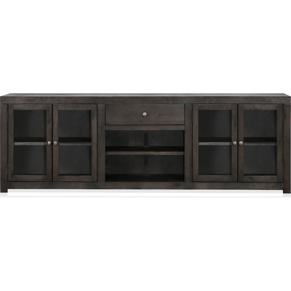 butler entertainment dark brown tv stand   