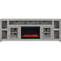 butler entertainment gray tv stand   