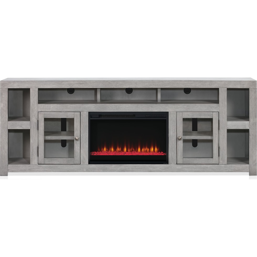 butler entertainment gray tv stand   