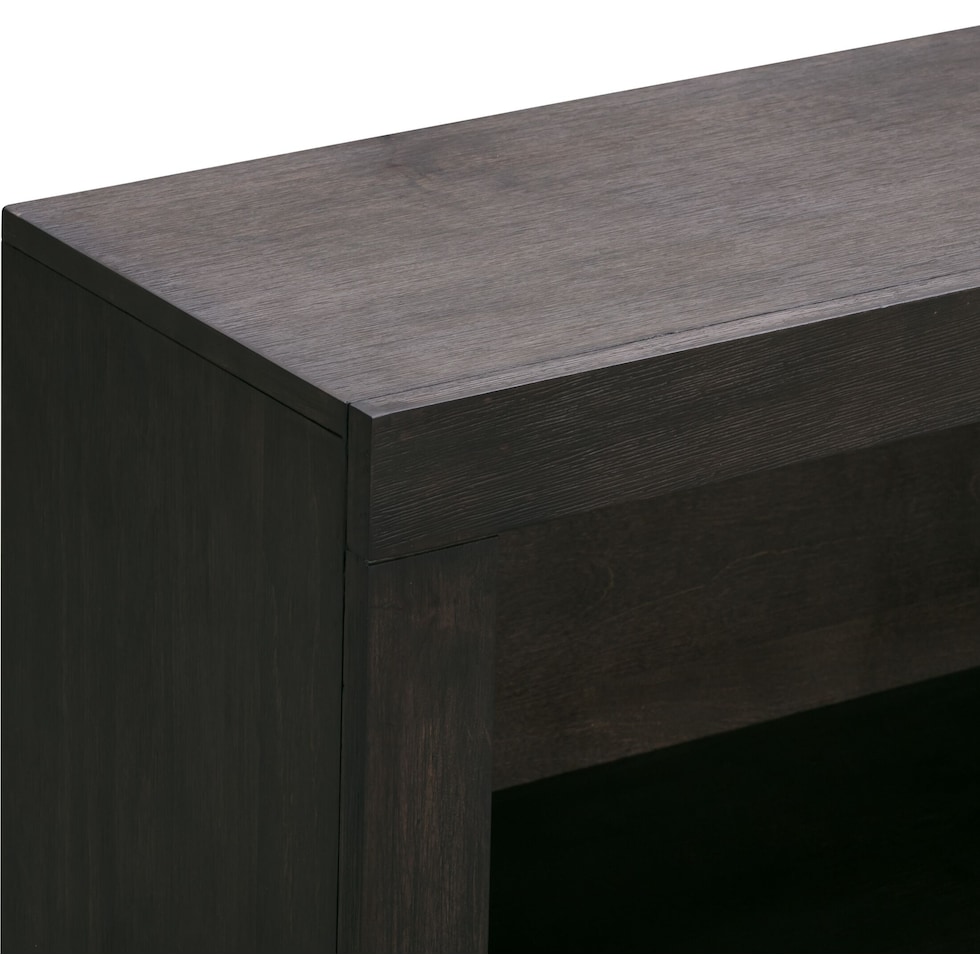 butler dark brown sofa table   