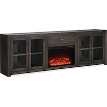 butler dark brown tv stand   