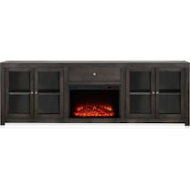 butler dark brown tv stand   