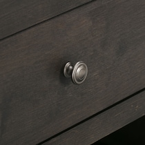 butler dark brown tv stand   